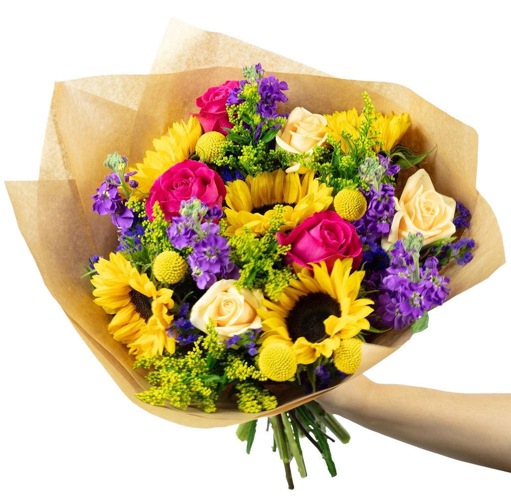 Blumenstrauß 'Endless Summer' - Größe L - Stiellänge ca. 50 Produktbild 