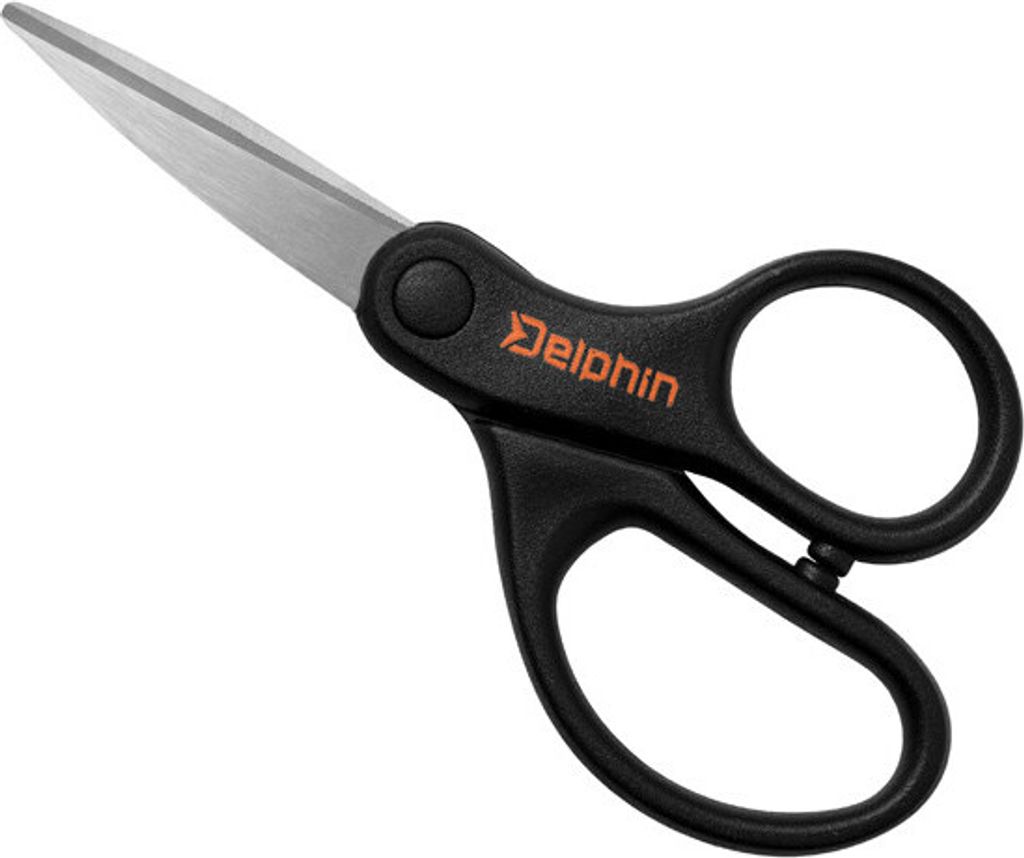 DELPHIN Schere BRAIDY, Zubehörschere, 14cm, schwarz, 101000769