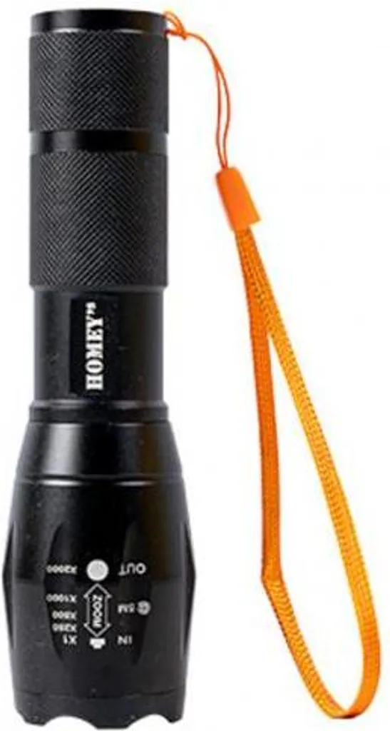 Lampe torche extérieure rechargeable USB Homey's Mel pour randonnée et rando
