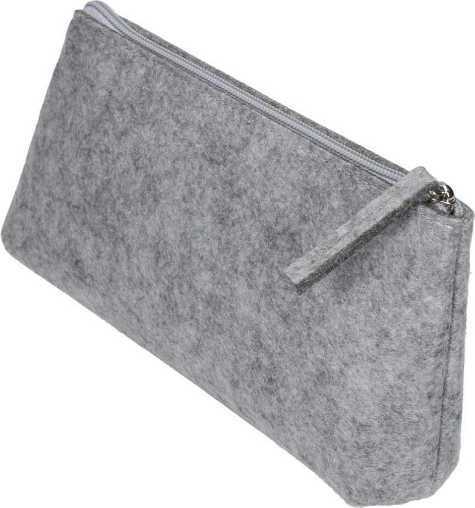Etui "Filz" grau grau