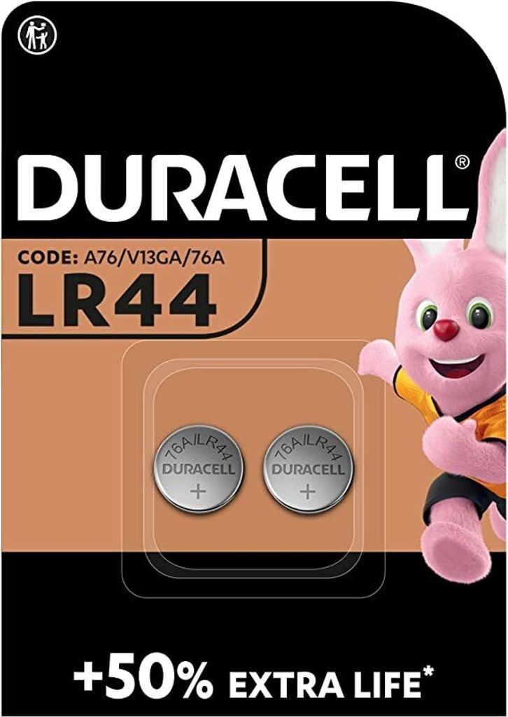 DURACELL Alkaline Knopfzelle "Electronics" LR44 2er Produktbild 