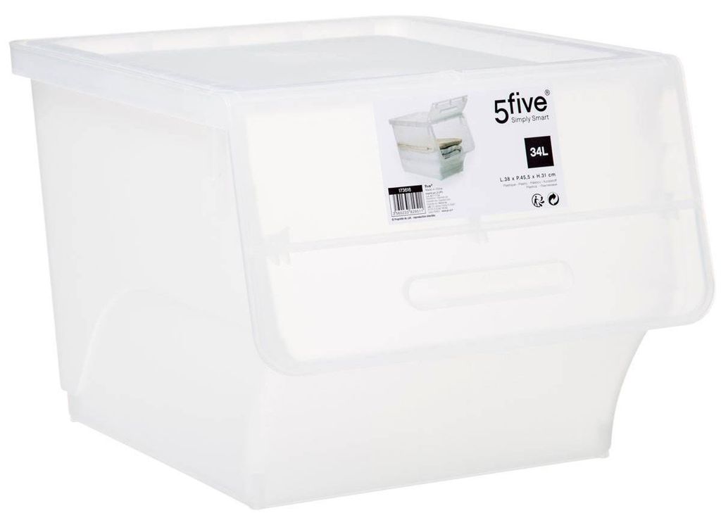 5five Simply Smart Boîte de rangement avec rabat frontal, Image du produit 