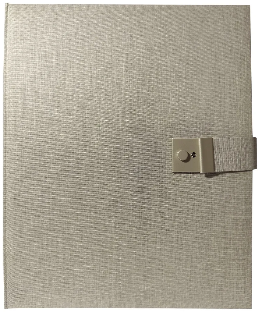 Goldbuch 53606 Summertime Trend Grigio - Cartella Documenti Elegante
