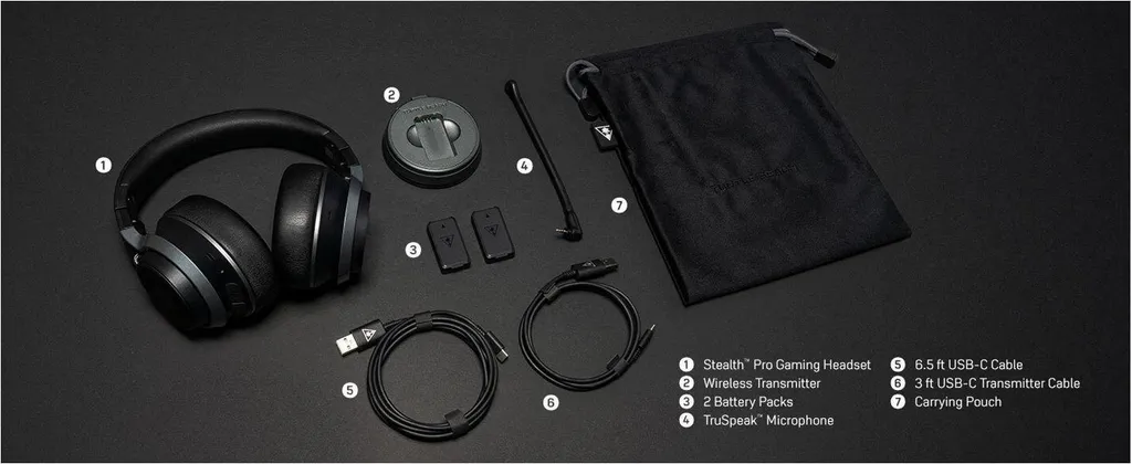 Turtle Beach Stealth Pro Casque Bluetooth antibruit pour Gaming PS5 - 7