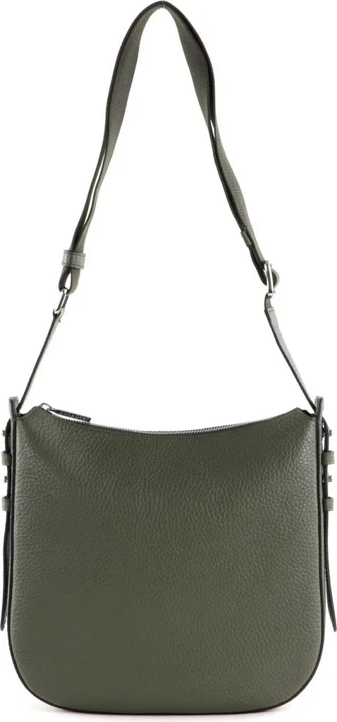 DECADENT Pelle borsa a tracolla borsa a tracolla Charlene Crossbody Bag Army verde
