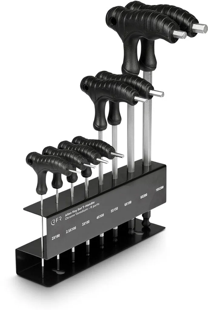 Clé Allen RFR T Noir 2-10 mm Idéale pour Réglage Potence et Selle