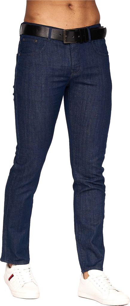 Crosshatch - "Farrowed" Jeans für Herren BG695 (36S) (Rohe Wäsche)