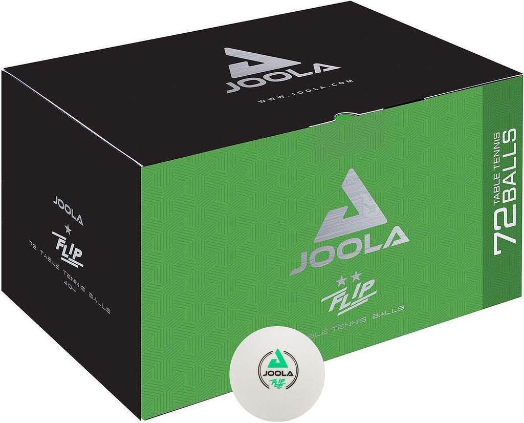 JOOLA Tischtennisbälle Flash 3*** 40+ 72 Stück weiß |  Produktbild 