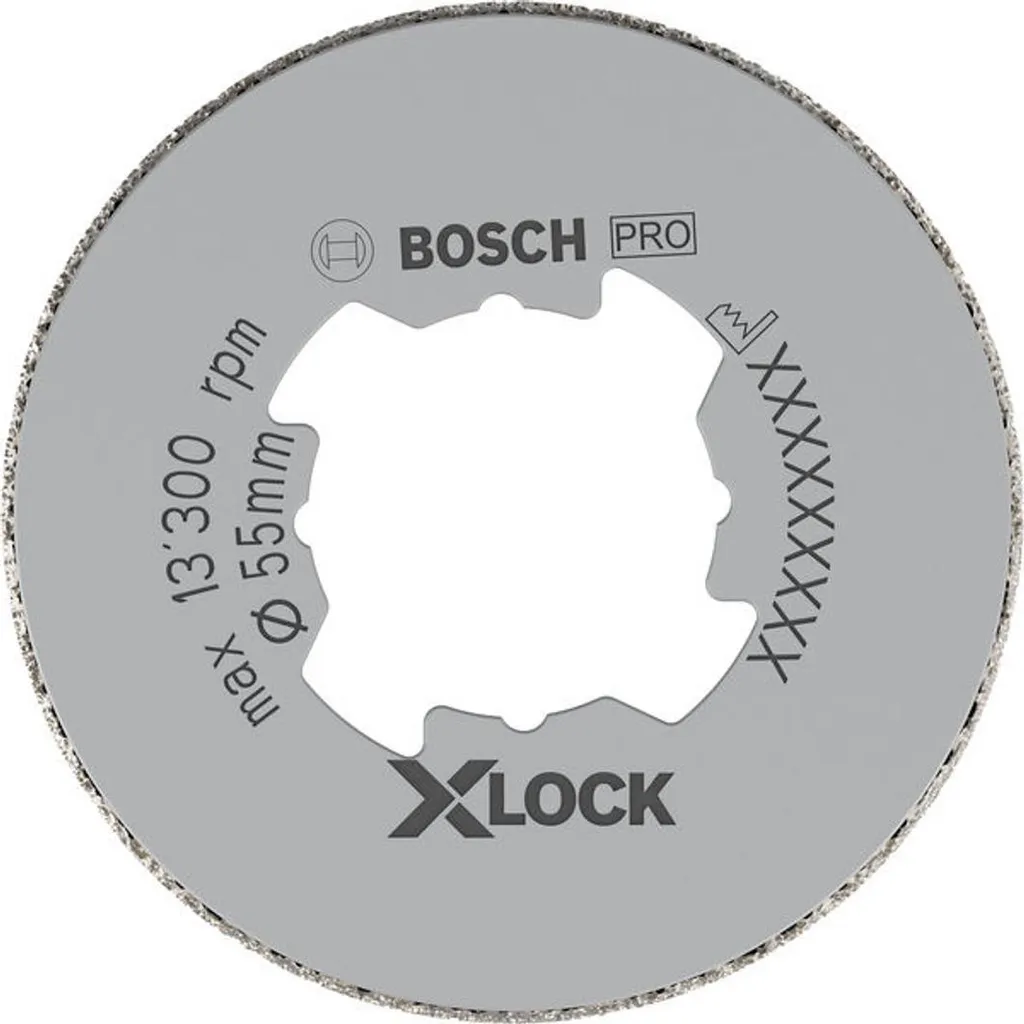 Punta PRO Ceramic Dry 55x35mm X-Lock: Fresa Diamantata per Gres Porcellanato