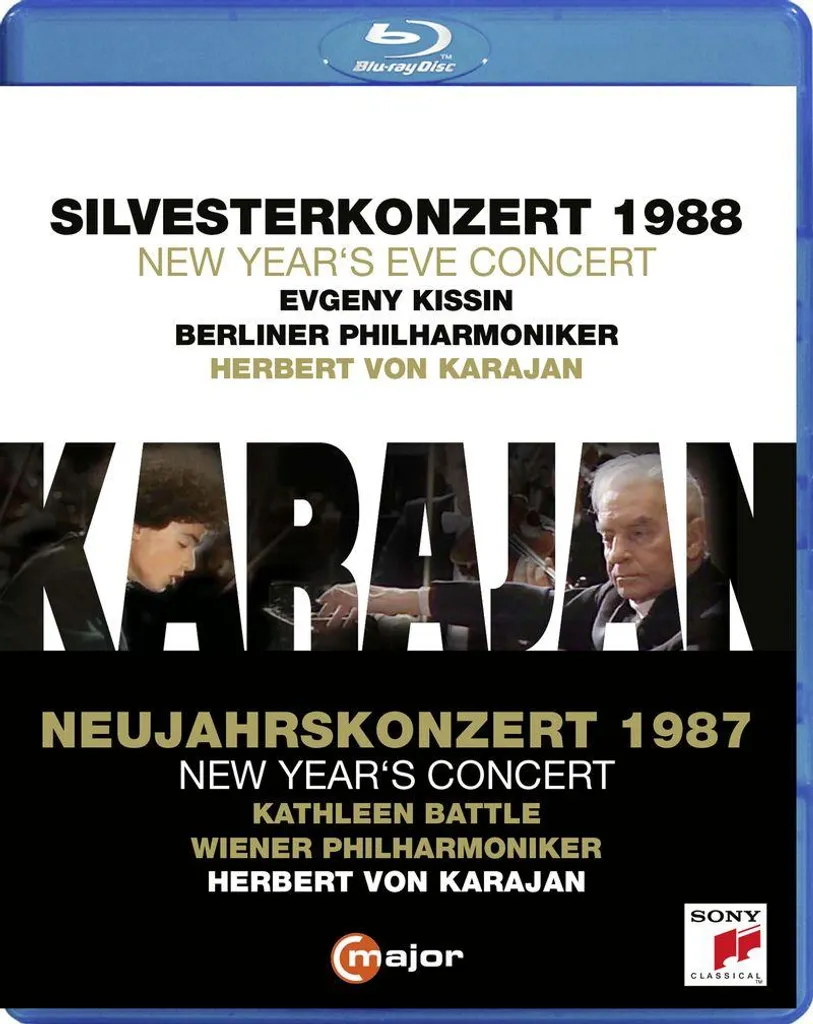 Coffret DVD Concert du Nouvel An Vienne Karajan Battle 1987 1988