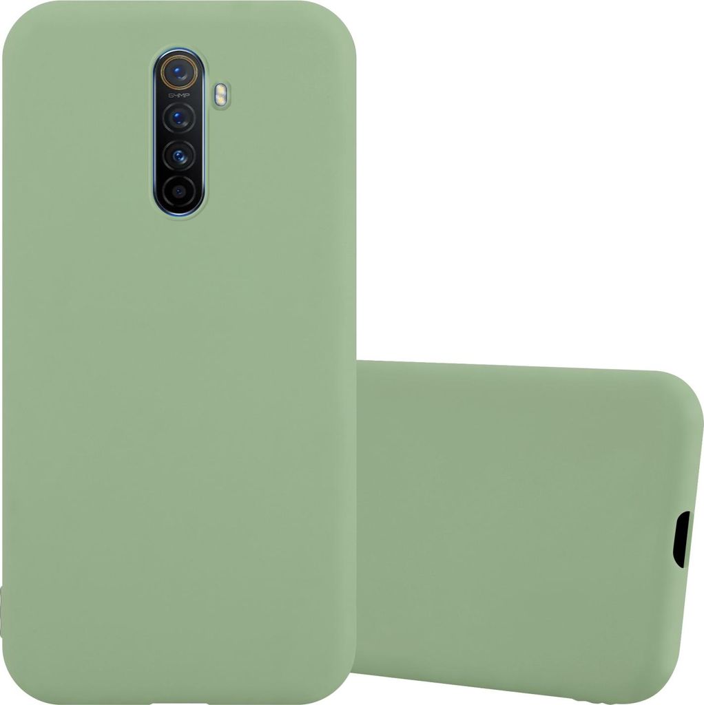 Cadorabo Hülle für Realme X2 PRO / Oppo Reno Ace Schutzhülle in Grün Handyhülle TPU Silikon Etui Case Cover
