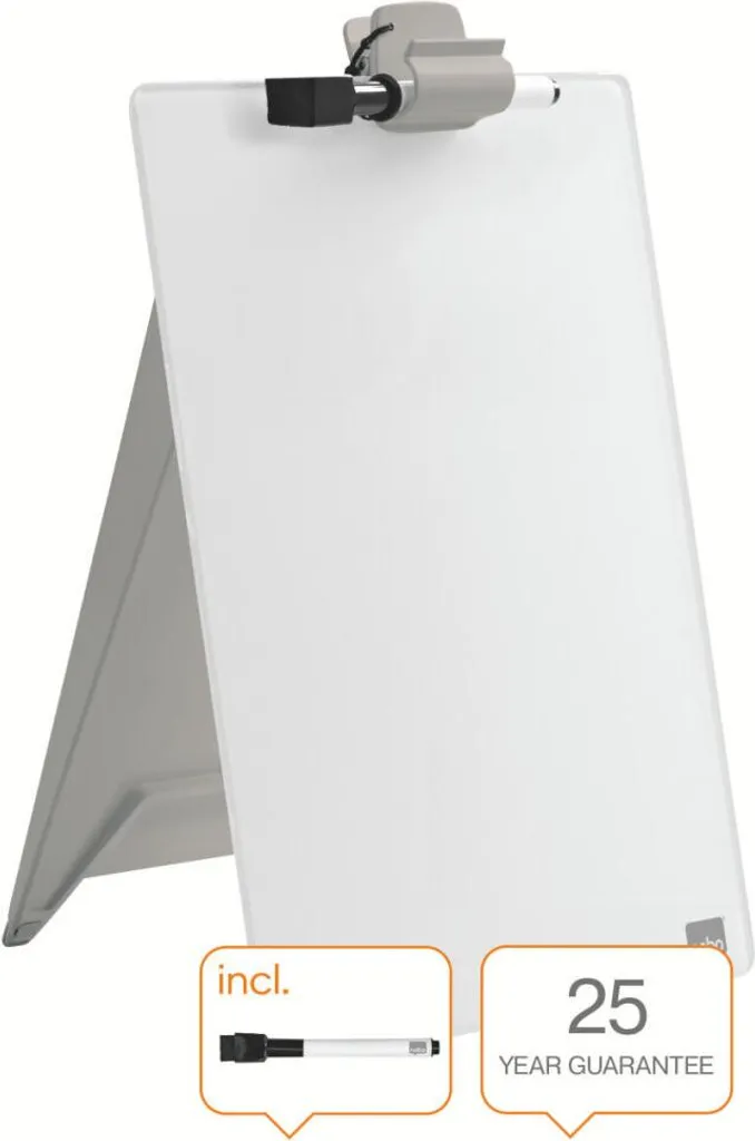 Bacheca Scrivania Nobo 1905173 Diamond Glass A4 | Store Ufficiale - 6