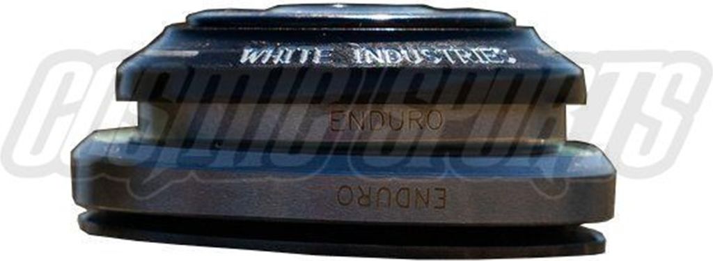 White Industries Tapered Steuersatz, 1 1/8"-1 1/4", IS41/28.6 | IS52/33, black