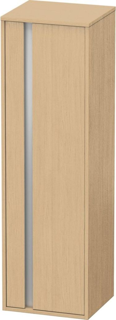 Duravit Hochschrank Ketho 40x36cm, rechts, Eiche natur, 1 Tür