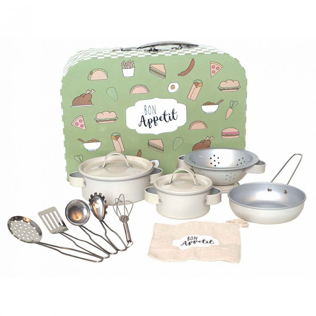 Jabadabado Küchenset Guten Appetit Silber  Silber One Size Produktbild 