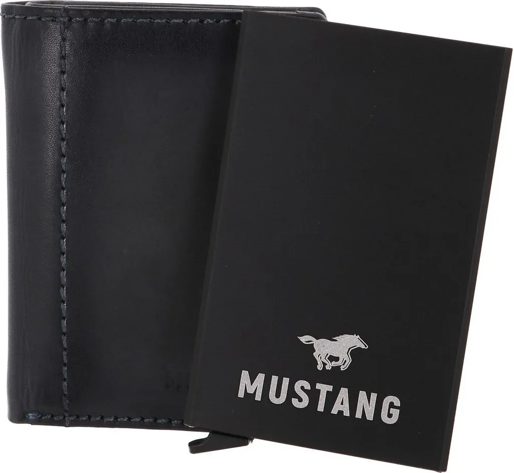 Portefeuille Mustang Temi Bleu - Organiseur de Poche Idéal au Quotidien