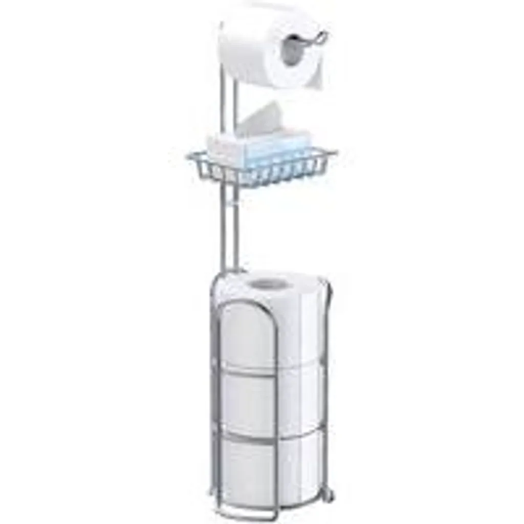 Porte-papier hygiénique sur pied fini les chutes de portable dans les WC