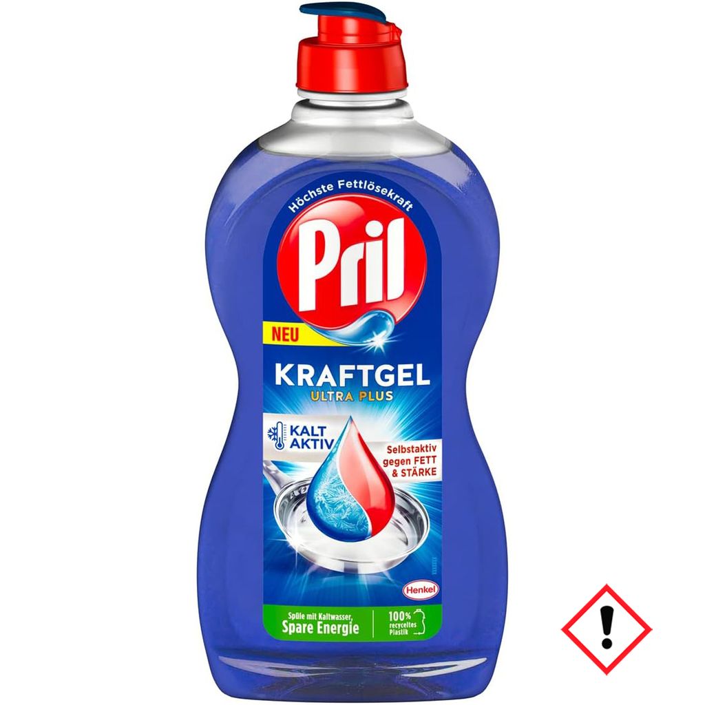 Pril Kraft Gel Ultra Plus usuwa tłuszcz i jego pozostałości Zdjęcie produktu 