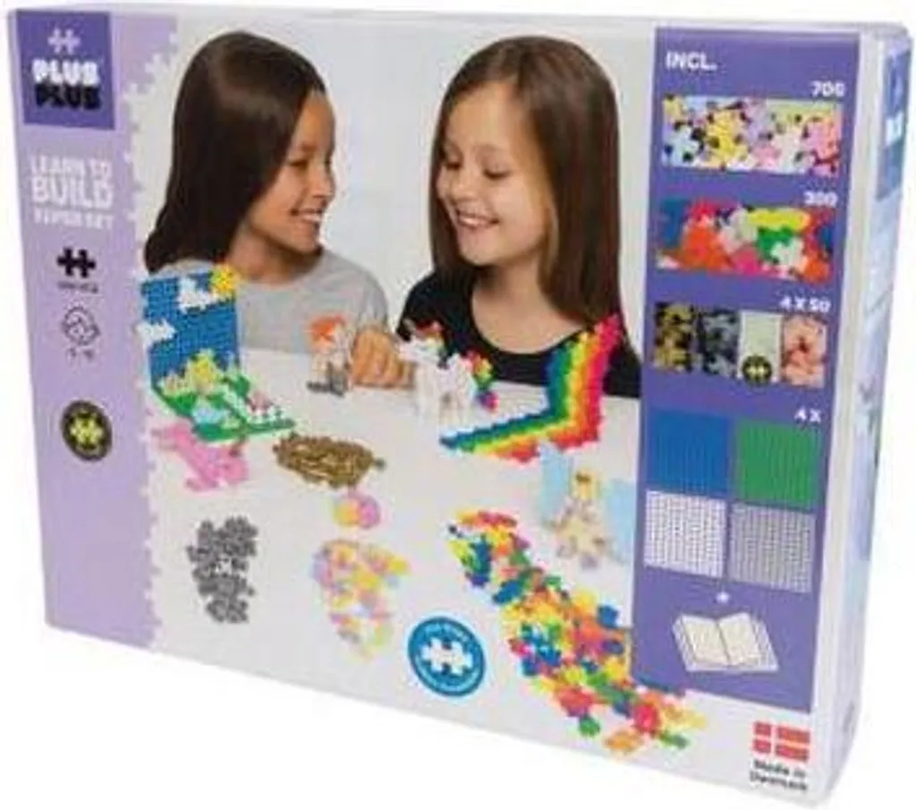 Plus-Plus 1200 briques Pastel - Activité manuelle et calme enfant