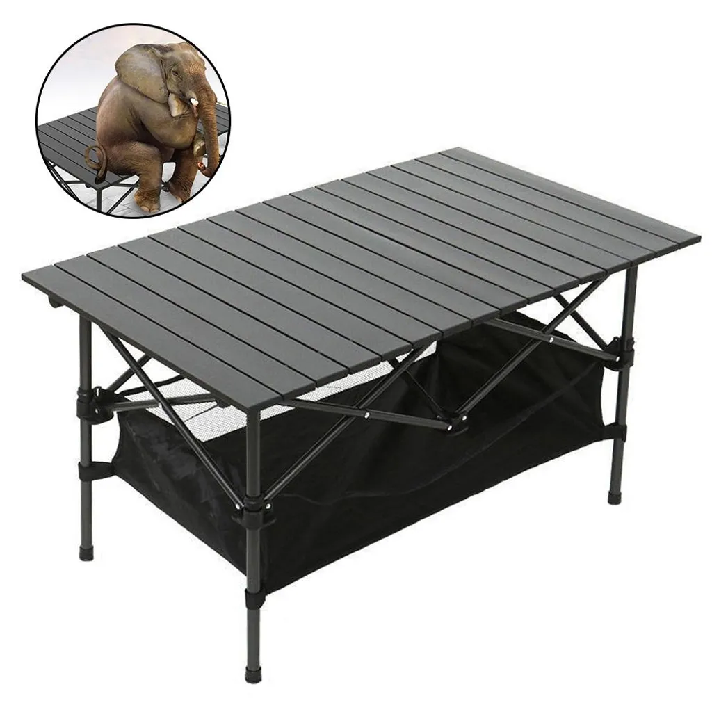 Table de camping stable et portable : finis les repas encombrants au sol - 16