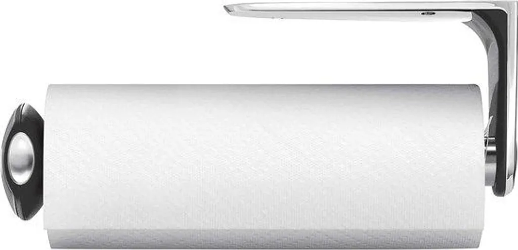Porte-papier essuie-tout mural inox pour gagner de la place en cuisine