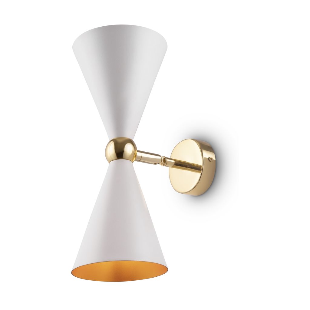 Maytoni Vesper Wandleuchte MOD108WL-02WG 2xE14, Weiß mit Produktbild 