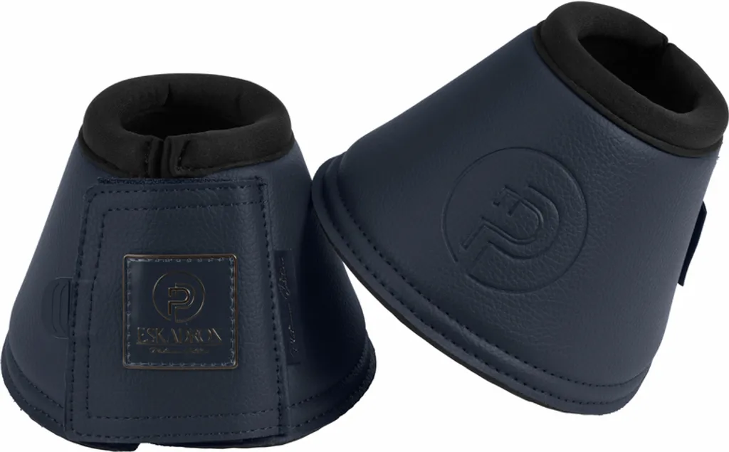 Cloches de saut Eskadron pour protéger les sabots en Platinum Atlantic Blue