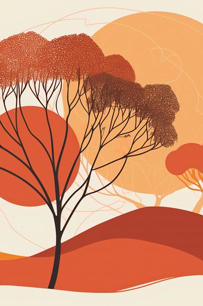 Plakat 20x30cm Letzte Sonnenstrahlen