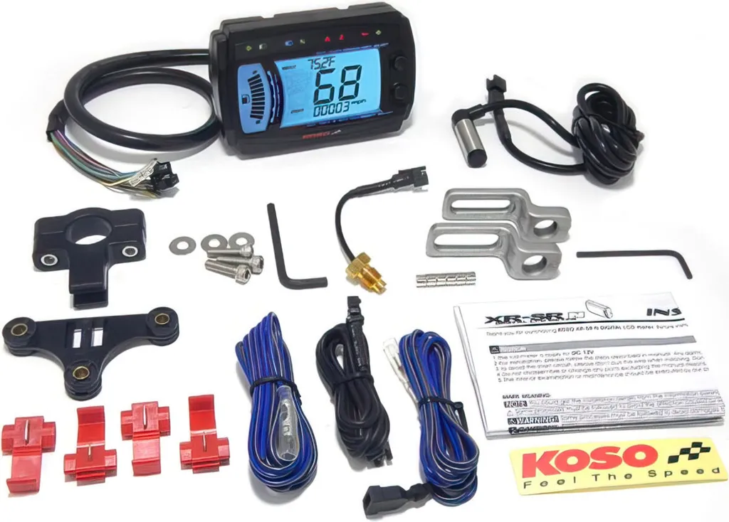 Cockpit numérique multifonctions KOSO avec compte-tours et shift light - 5