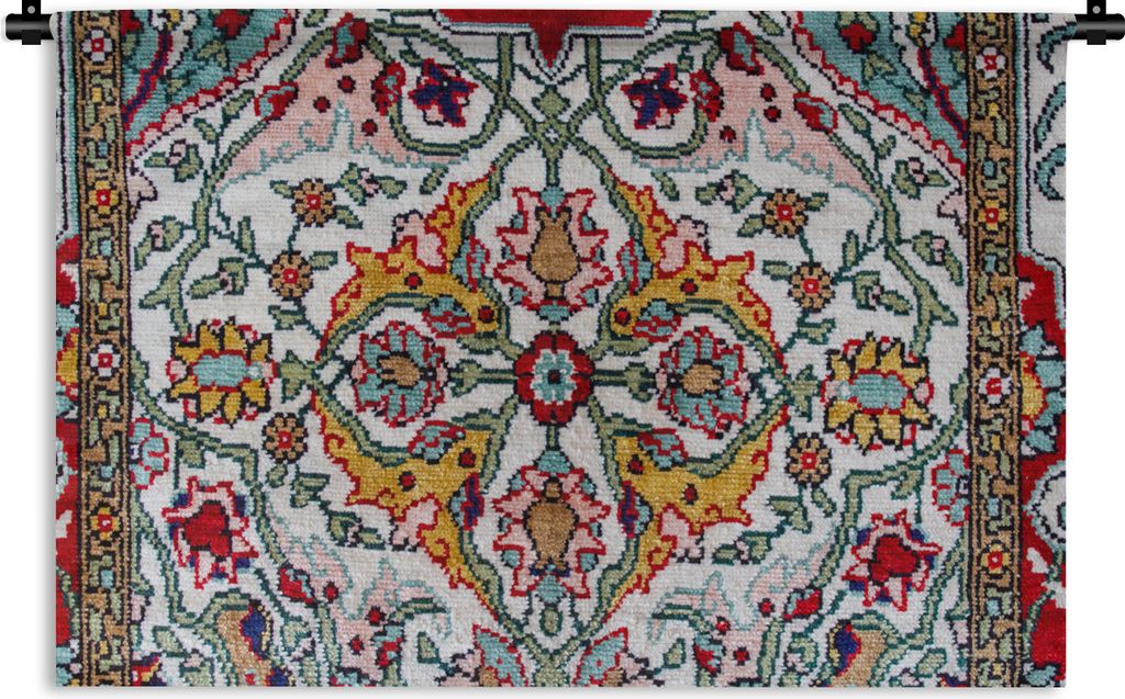 MuchoWow Wandteppich Wandbehang Persische Teppiche - Teppiche - Farben 60x40 cm Tapisserie Dekoration Wandtuch - Wanddekorationen