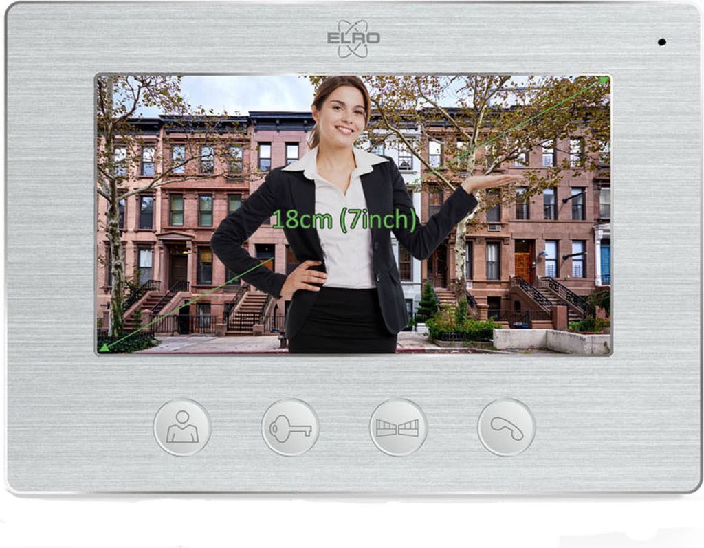 Zusatz Innenmonitor für Erweiterung Video Türsprechanlagen DV4000 & DV4000IP