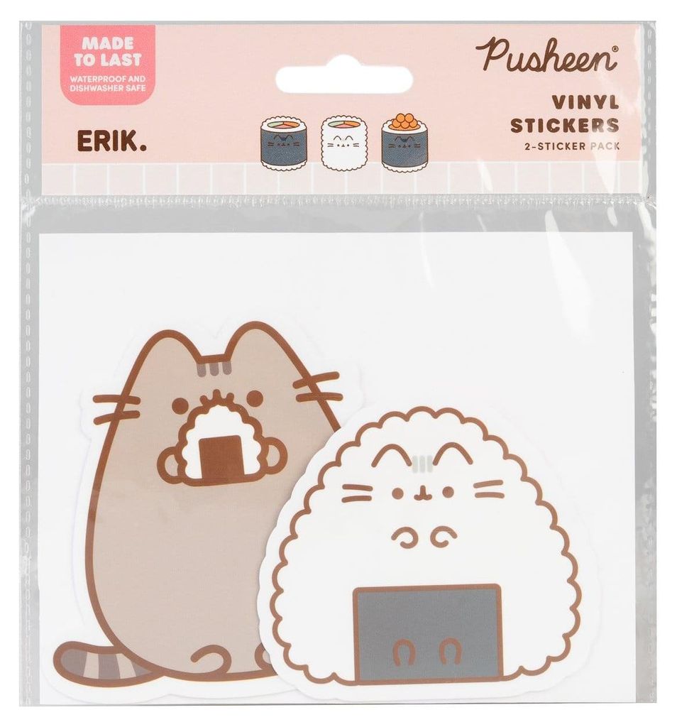 Pusheen Vinyl-Sticker Sushi Roll Vol. 3 2er Set