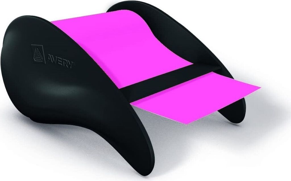 Haftnotiz-Rolle im Spender Pink