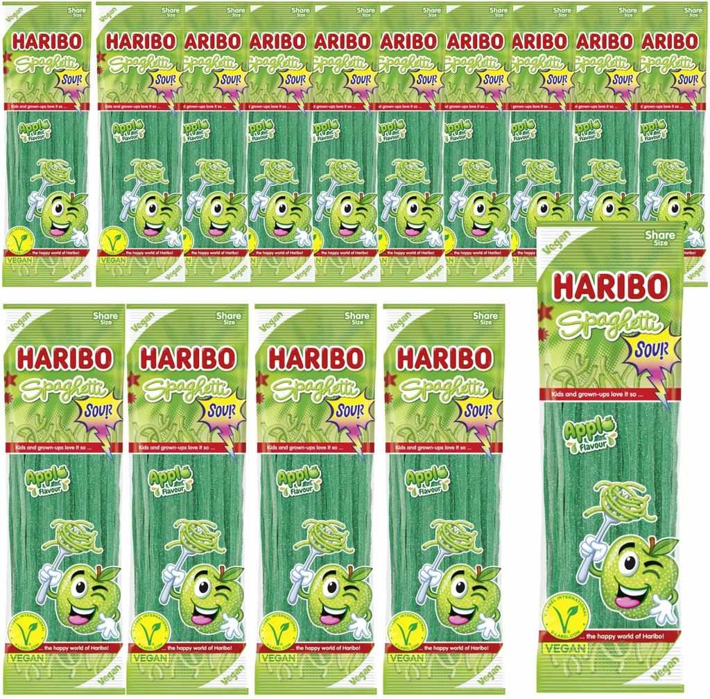 Haribo Spaghetti Apfel (15x200g Packung) VPE