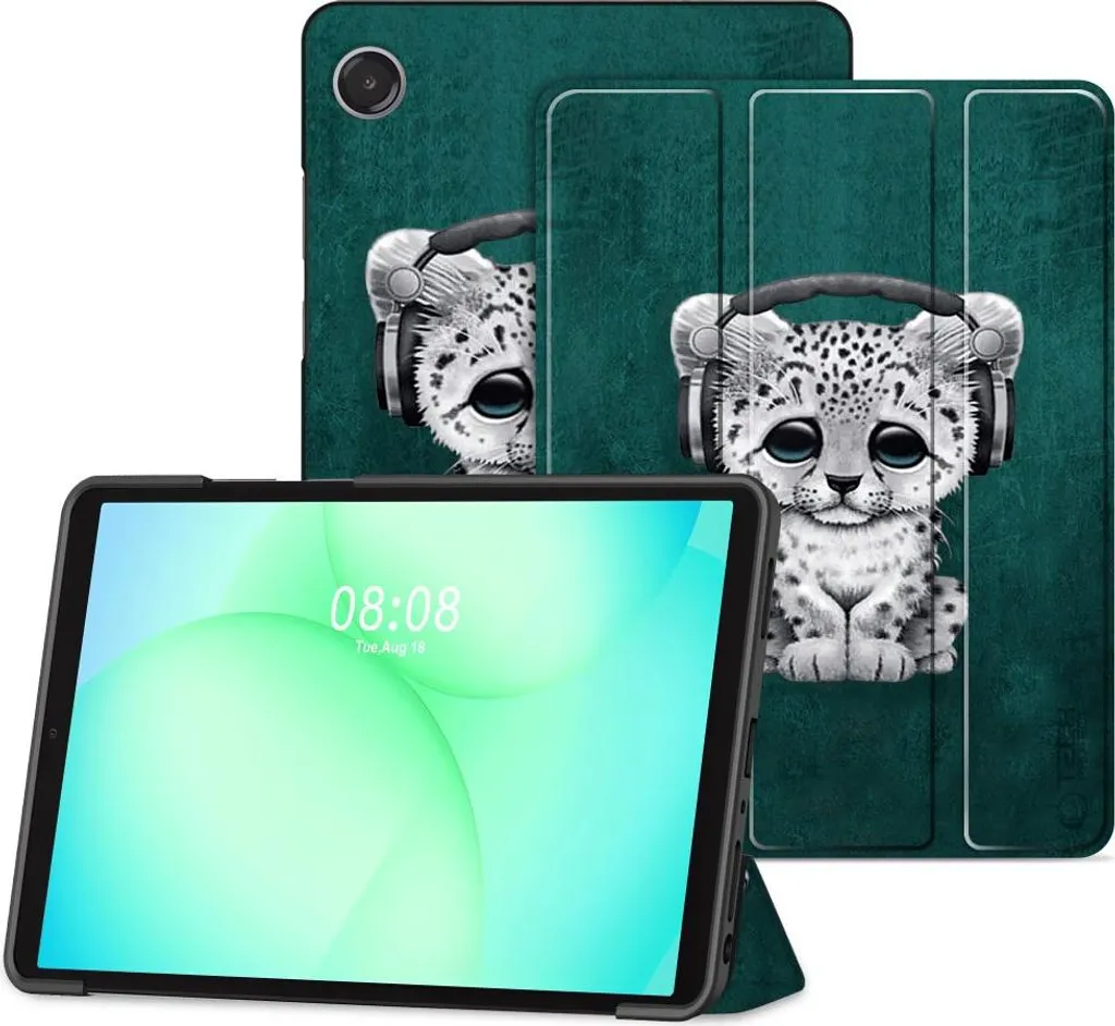 Cover Tech-Protect SmartCase Verde per Samsung Galaxy Tab A11+ / A9+