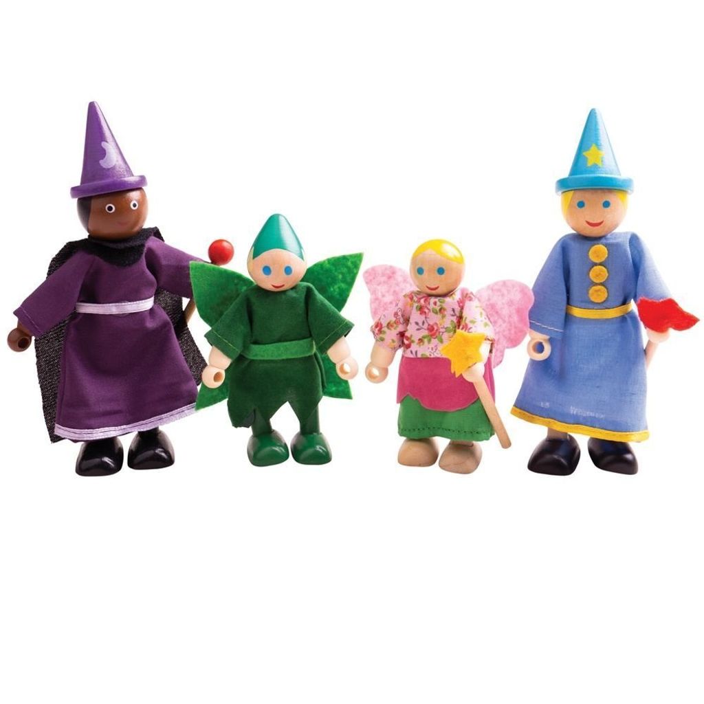 Bigjigs Toys Hölzerne Fantasie-Figuren Produktbild 