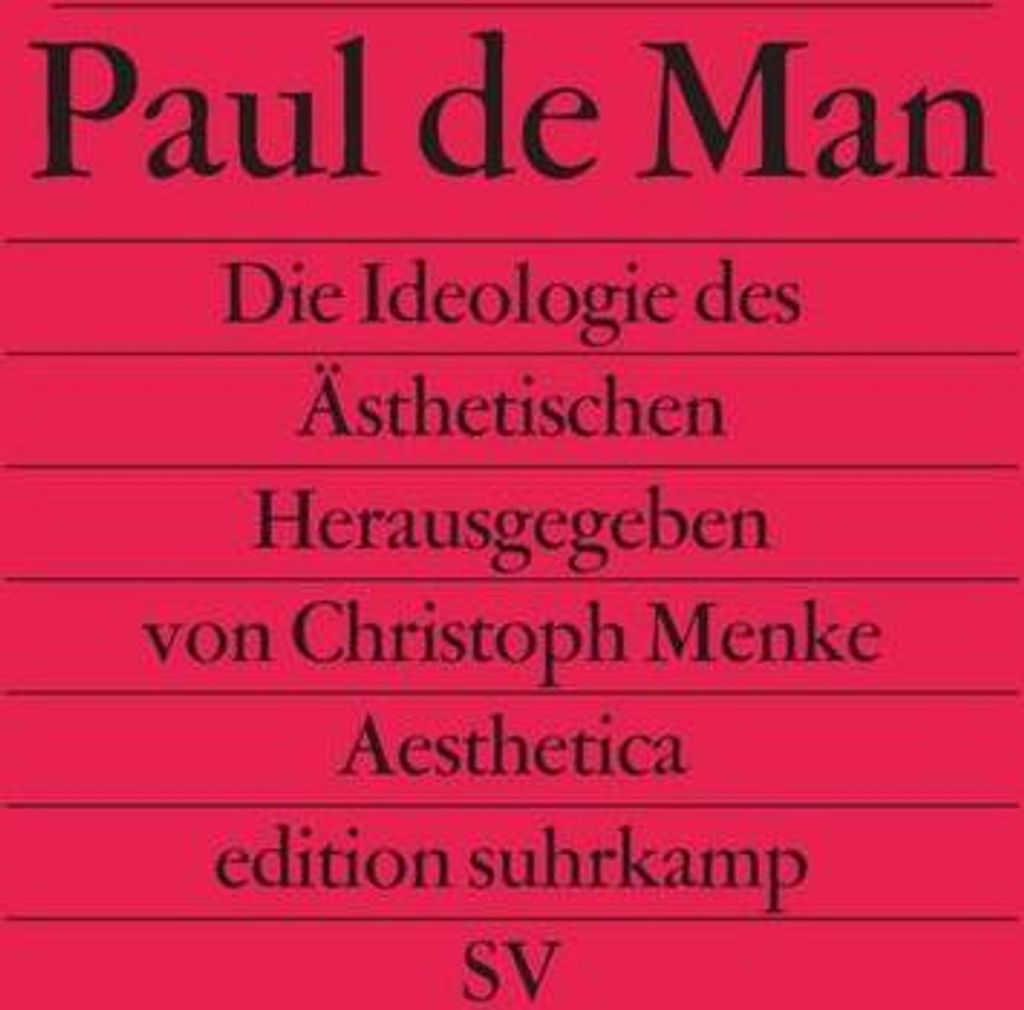 Die Ideologie des Ästhetischen