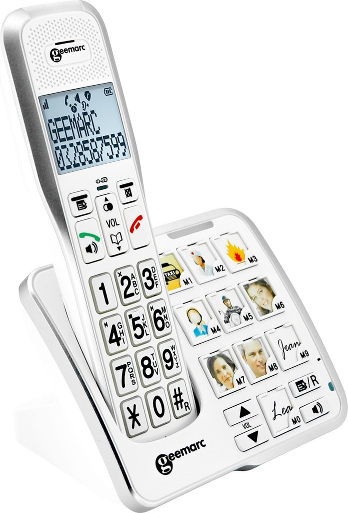 Geemarc Amplidect 595 Photo Schnurlostelefon mit Produktbild 3
