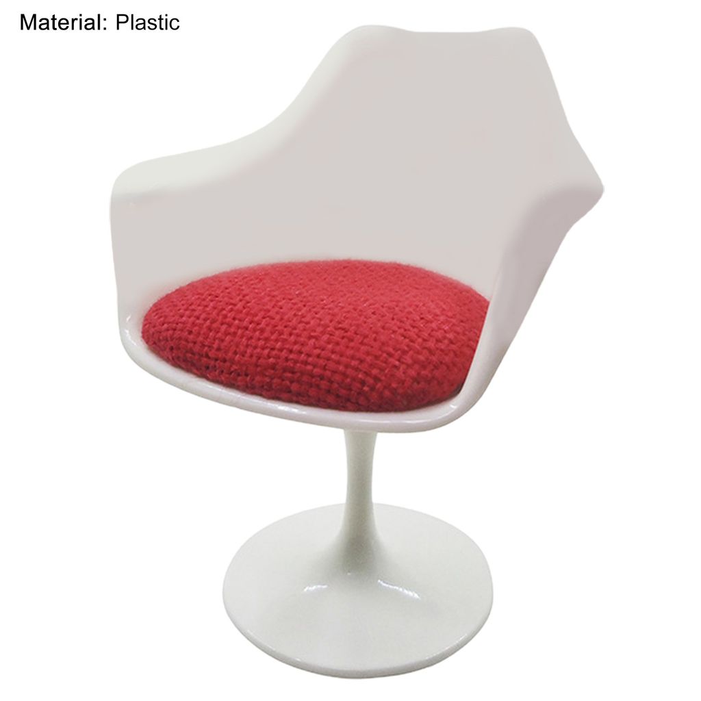 Puppenhaus -Sessel breite Anwendung 3D Plastikpuppenhauszubehör Sessel Stuhl für Mikrolandschaft-2