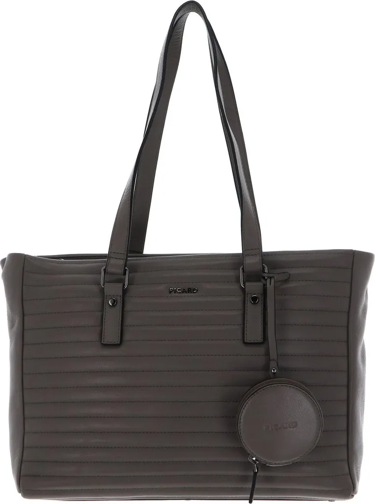 Picard Evolute Borsa a Tracolla in Pelle Grigio Talpa | Shop Online