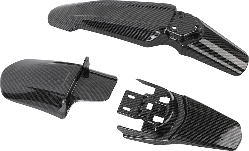 Protection moto contre les éclaboussures et kit garde-boue route et ville