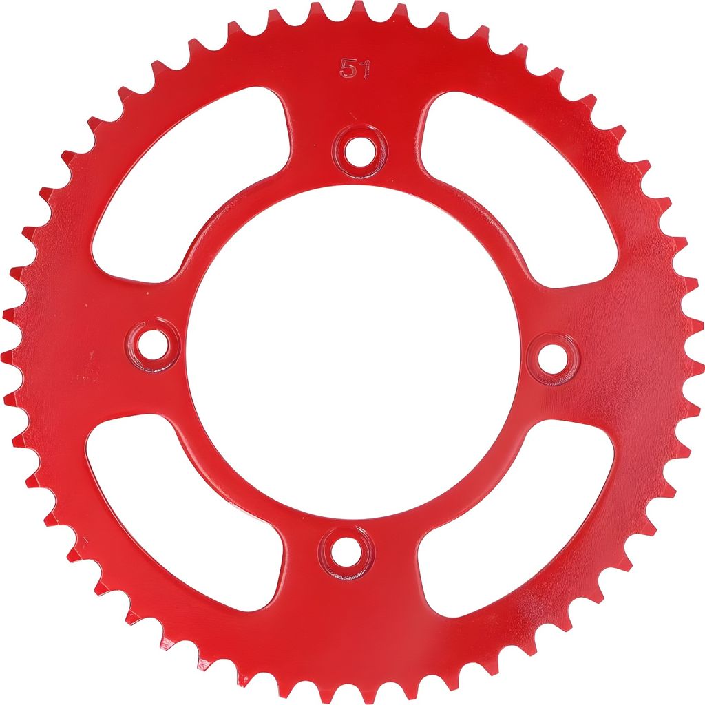 Kettenrad 51 Zähne 420 rot für Beta RR 50 Enduro 05-17