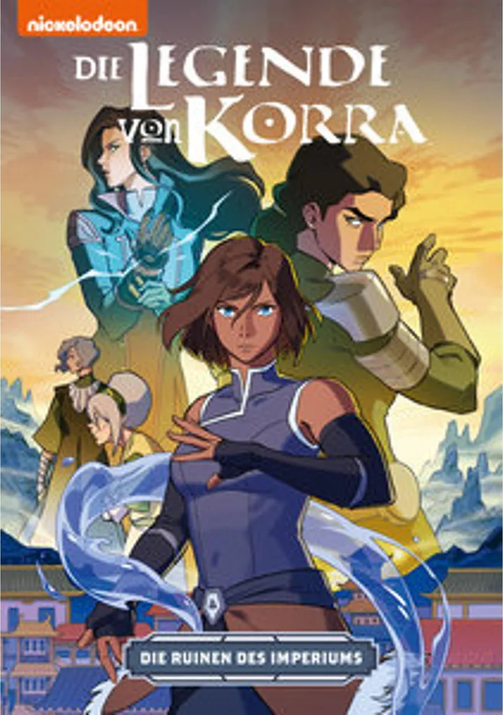Bande Dessinée La Légende de Korra Intégrale Vol 2 Format Broché