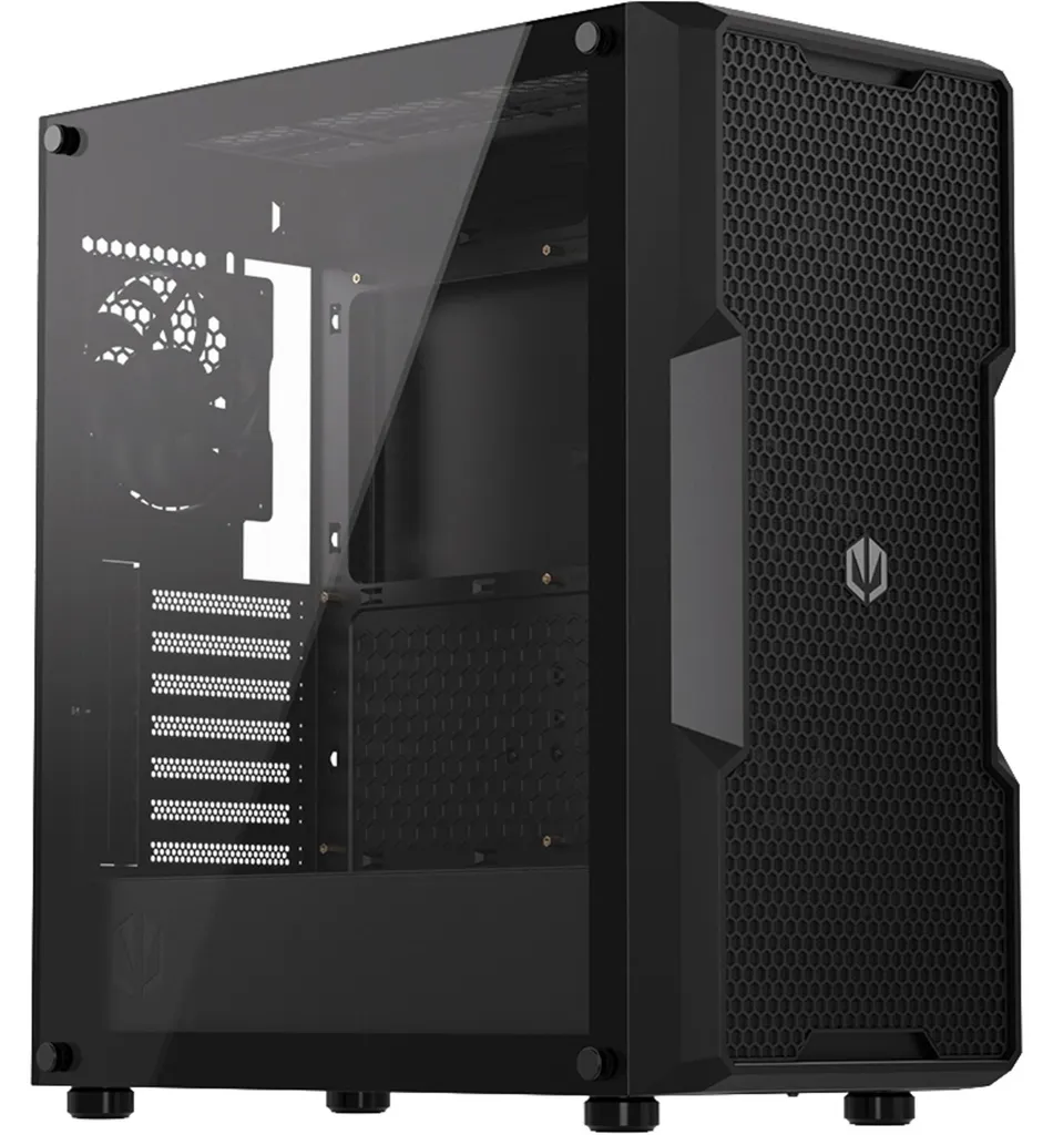 Endorfy Regnum 400 Air Châssis PC avec Verre Trempé et 4 Fans PWM Inclus