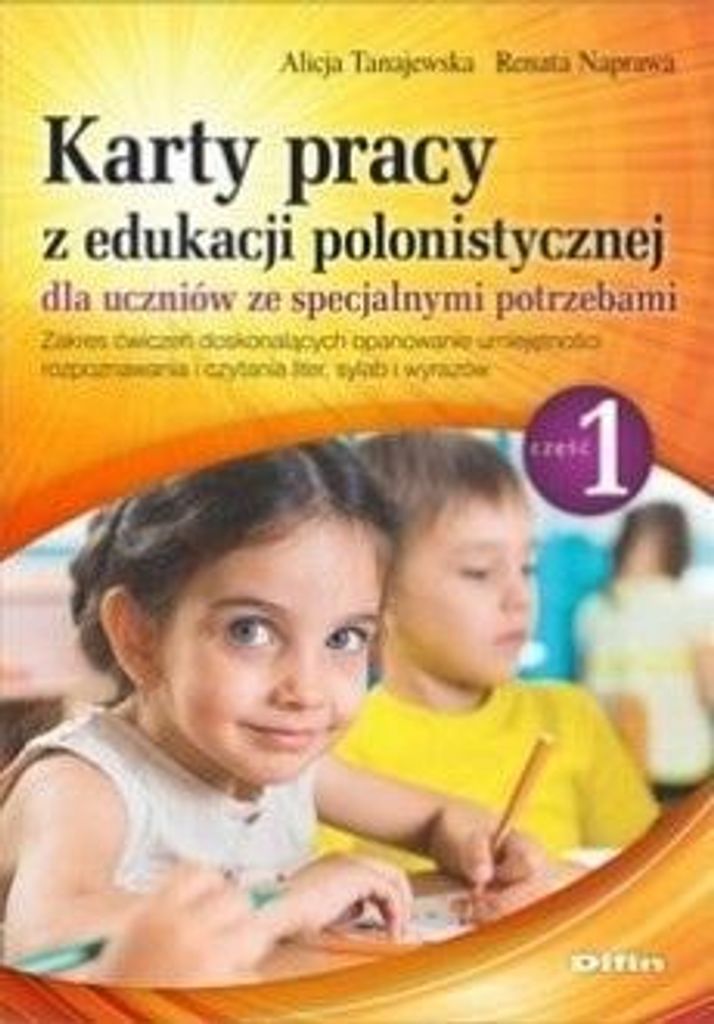 Karty pracy z edukacji polonistycznej, cz. 1