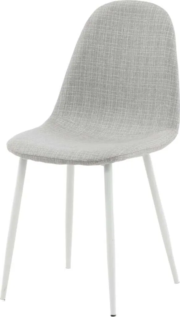 Sedia Design Polar Furnlux Grey & White - Arredamento Moderno 88cm