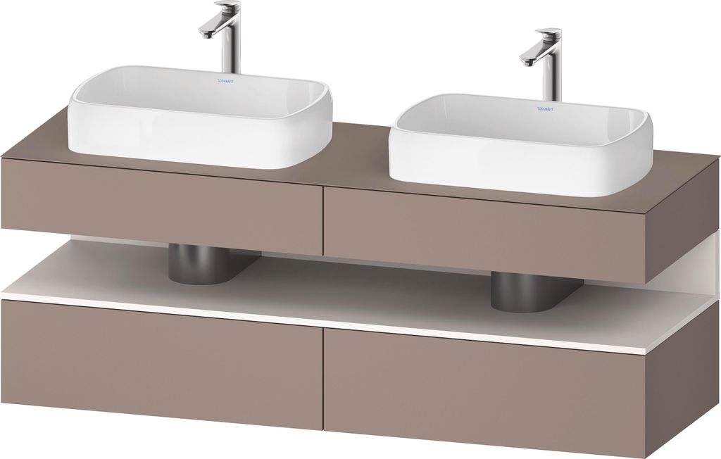 DURAVIT QA4779084430010 QAT KWTU WH Ek. 1600x550x600 bs. Mt.