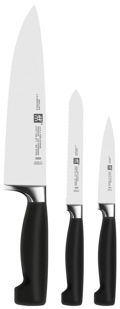 ZWILLING Messerset FOUR STAR 3 Messer Produktbild 