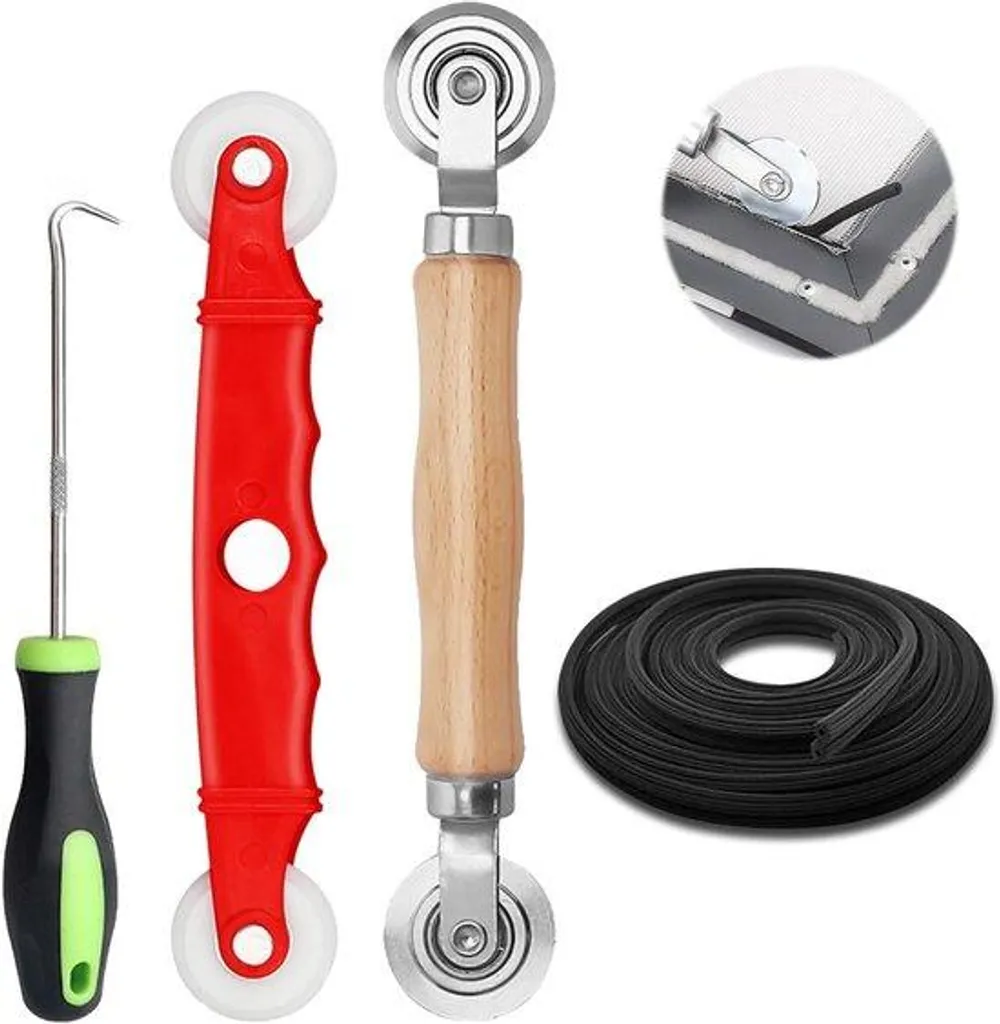 Moustiquaire extensible 4 panneaux avec bande élastique renforcée