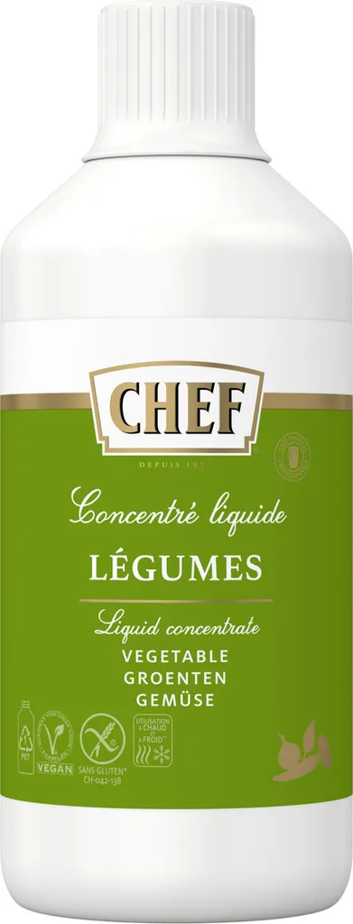 Concentré de légumes riche en goût pour assaisonner les sauces 1L